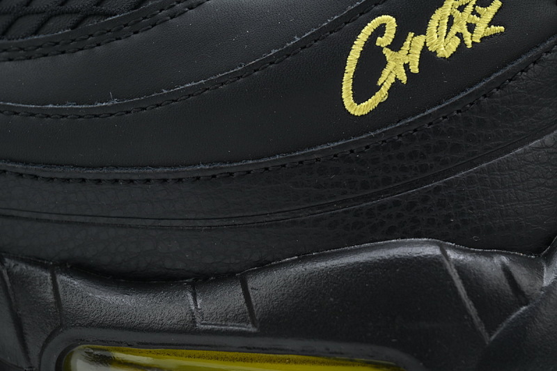 【BA5MC】黑黄 耐克95气垫 FB2709-003 Corteiz x Air Max 95 SP 'Black Tour Yellow'