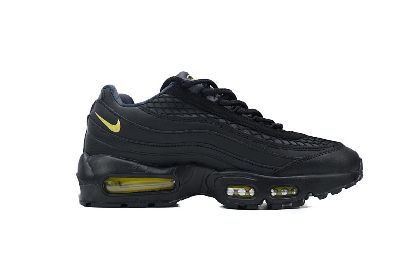 【BA5MC】黑黄 耐克95气垫 FB2709-003 Corteiz x Air Max 95 SP 'Black Tour Yellow'