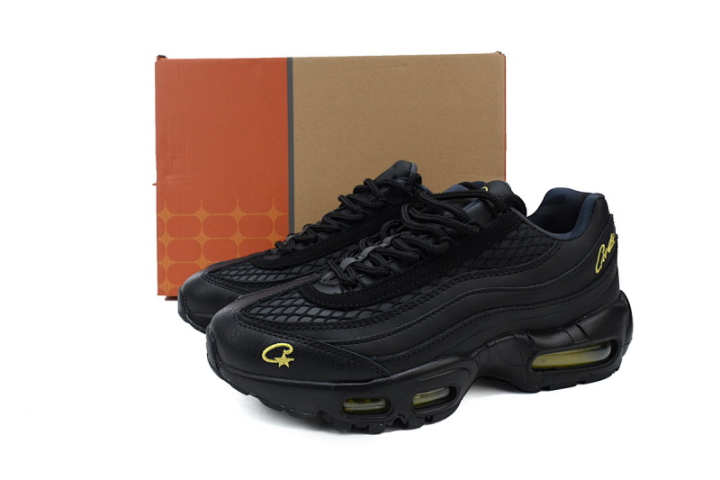 【BA5MC】黑黄 耐克95气垫 FB2709-003 Corteiz x Air Max 95 SP 'Black Tour Yellow'