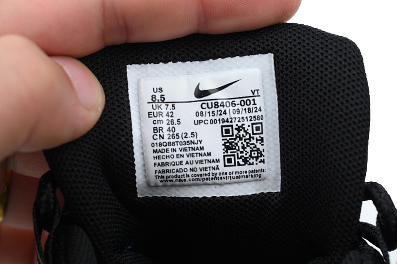 【BA1MC】CDG黑色 耐克95气垫 CU8406-001 Comme des Garçons x Air Max 95 'Black'