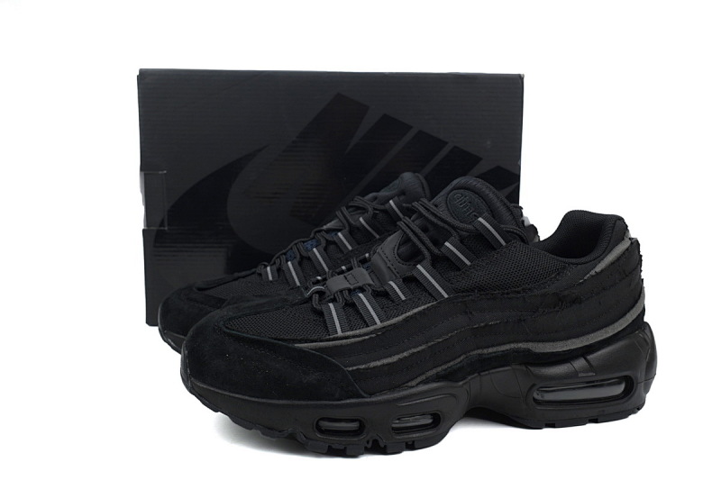 【BA1MC】CDG黑色 耐克95气垫 CU8406-001 Comme des Garçons x Air Max 95 'Black'