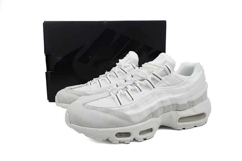 【BA1MC】CDG白色 耐克95气垫 CU8406-100 Comme des Garçons x Air Max 95 'White'