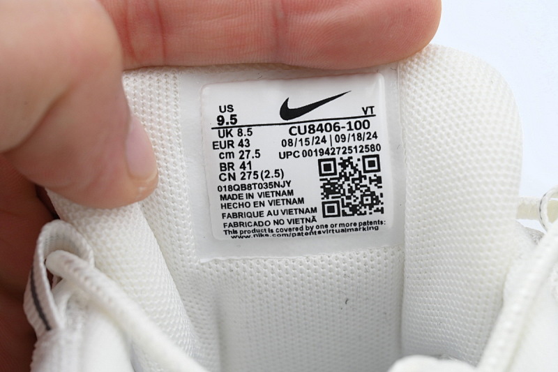 【BA1MC】CDG白色 耐克95气垫 CU8406-100 Comme des Garçons x Air Max 95 'White'