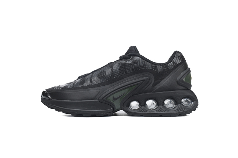 【BA7PK】SUP黑色 耐克Air MAX Dn气垫 FZ4044-001 Supreme x Nike Air Max DN 'Black Galactic Jade'
