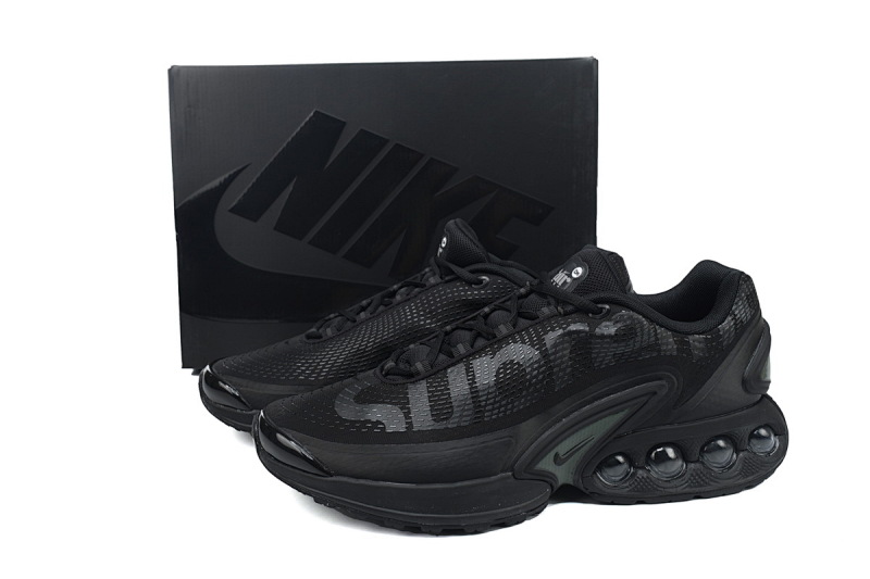【BA7PK】SUP黑色 耐克Air MAX Dn气垫 FZ4044-001 Supreme x Nike Air Max DN 'Black Galactic Jade'