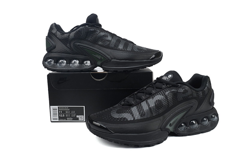 【BA7PK】SUP黑色 耐克Air MAX Dn气垫 FZ4044-001 Supreme x Nike Air Max DN 'Black Galactic Jade'