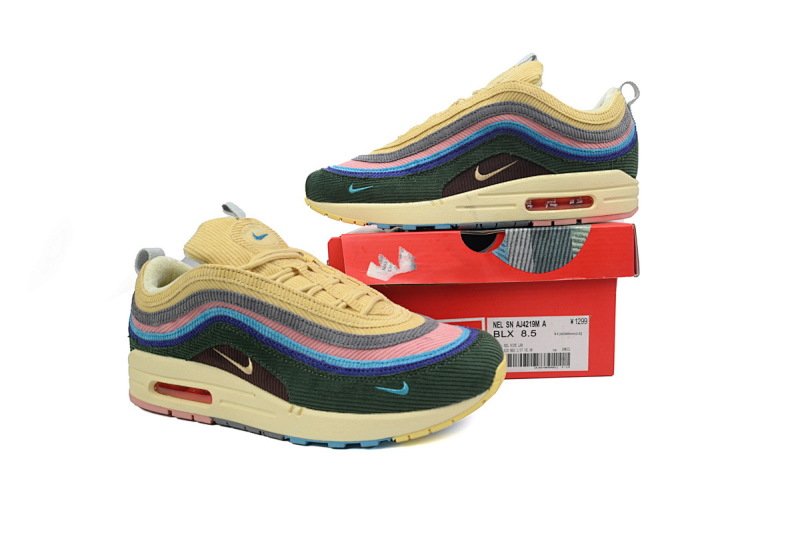 【CA0TS】灯芯绒帽 耐克97气垫 AJ4219-400 MAX97 OFF-WHITE x Nike Air Max 97 Release Date Corduroy Cap