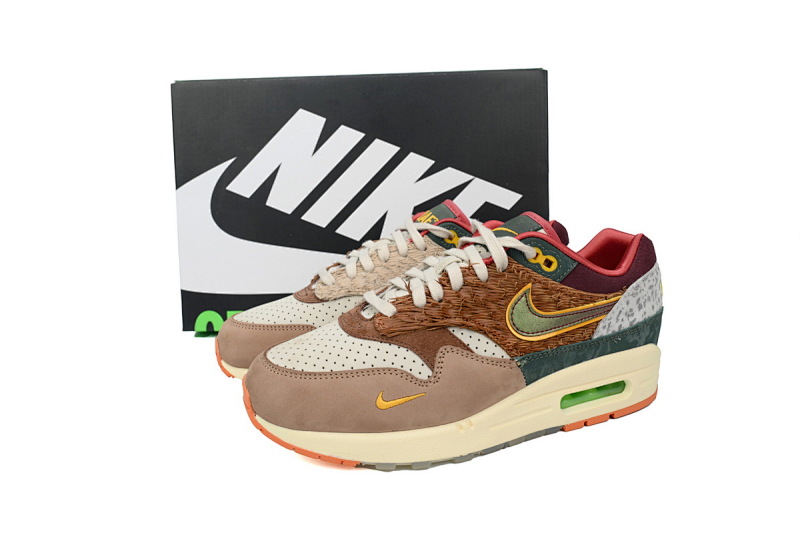 【DR0GS】褐灰色 耐克87气垫 HQ2639-100 Division Street x Nike Air Max 1 Luxe “Oregon Ducks”