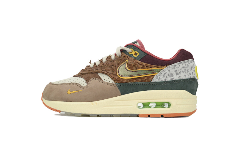 【DR0GS】褐灰色 耐克87气垫 HQ2639-100 Division Street x Nike Air Max 1 Luxe “Oregon Ducks”