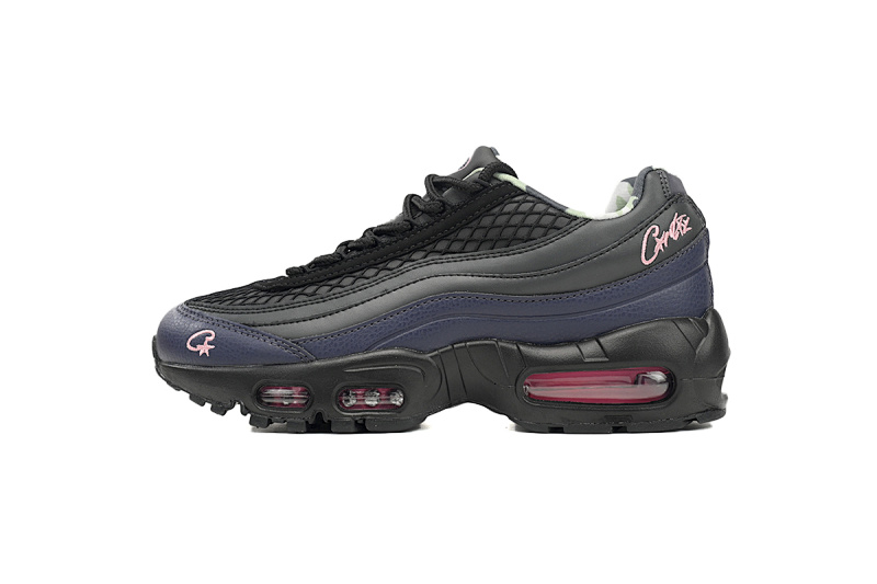 【BA5MC】黑粉 耐克95气垫Corteiz x Nike Air Max 95 FB2709-001 “Pink Beam”
