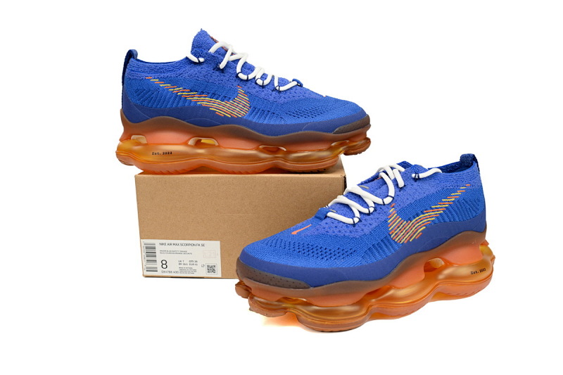 【BH9LL】宝蓝/400  耐克2022大气垫跑鞋 DX4768-400 Buy Air Max Scorpion Flyknit 'Frank Rudy'