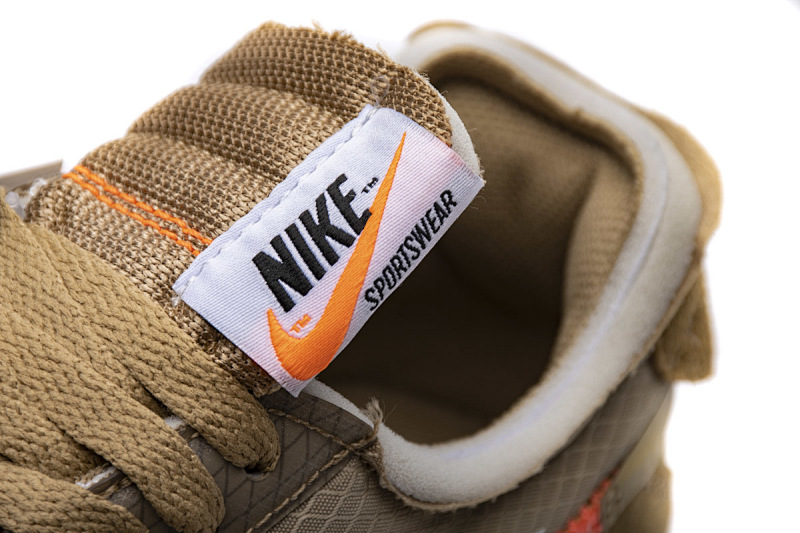 【CA3TS】沙漠色OW STOS版耐克90联名气垫跑鞋 AA7293-200 Off-White x Nike Air Max 90 “Desert Ore”