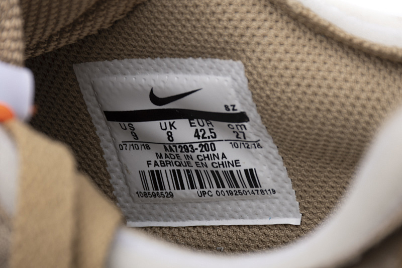 【CA3TS】沙漠色OW STOS版耐克90联名气垫跑鞋 AA7293-200 Off-White x Nike Air Max 90 “Desert Ore”