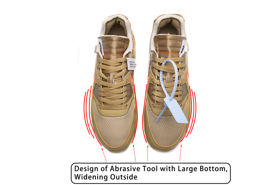 【CA3TS】沙漠色OW STOS版耐克90联名气垫跑鞋 AA7293-200 Off-White x Nike Air Max 90 “Desert Ore”