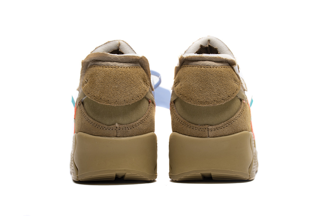 【CA3TS】沙漠色OW STOS版耐克90联名气垫跑鞋 AA7293-200 Off-White x Nike Air Max 90 “Desert Ore”