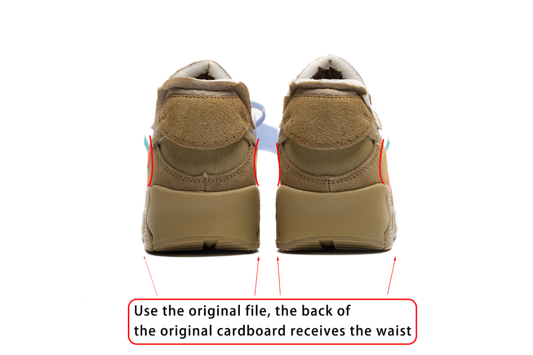 【CA3TS】沙漠色OW STOS版耐克90联名气垫跑鞋 AA7293-200 Off-White x Nike Air Max 90 “Desert Ore”
