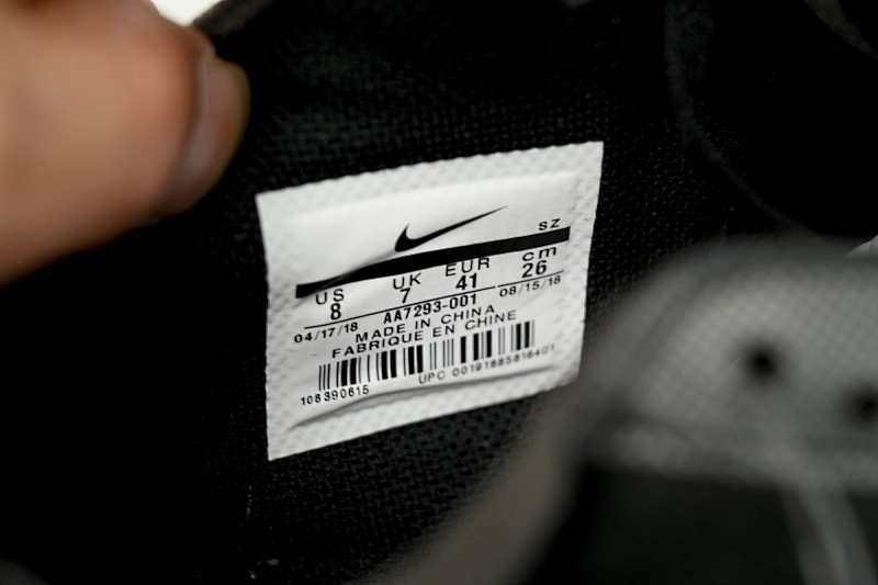 【CA3TS】全黑OW STOS版耐克90联名气垫跑鞋 AA7293-001 Off-White x Nike Air Max 90 “All Black