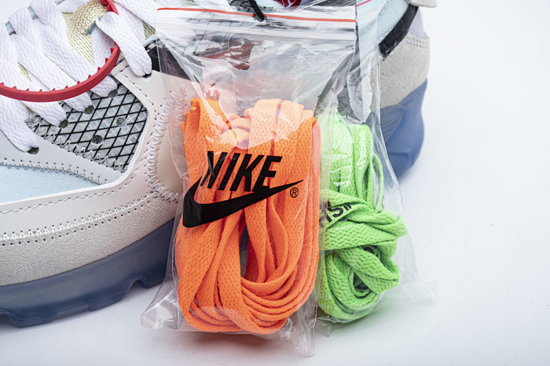 【CA3TS】全白OW STOS版耐克90联名气垫跑鞋 AA7293-100 Off-White x Nike Air Max 90 “All White”
