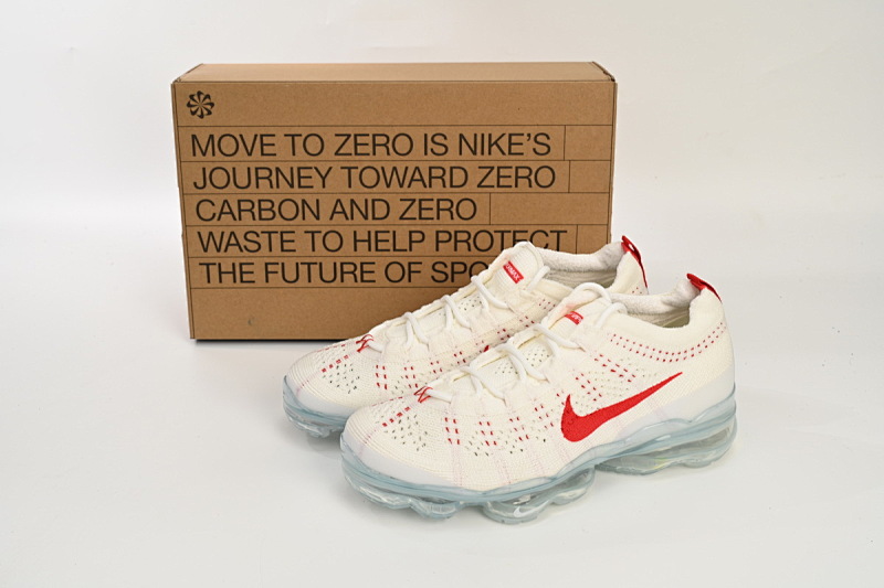 【BH9LL】白红102 耐克2023大气垫跑鞋 DV6840-102 Nike AIR VAPORMAX 2023 FK White Red