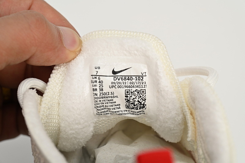 【BH9LL】白红102 耐克2023大气垫跑鞋 DV6840-102 Nike AIR VAPORMAX 2023 FK White Red