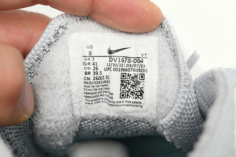 【BH9LL】灰浅蓝-004 耐克2023大气垫跑鞋 DV1678-004 Nike AIR VAPORMAX 2023 FK Grey Blue