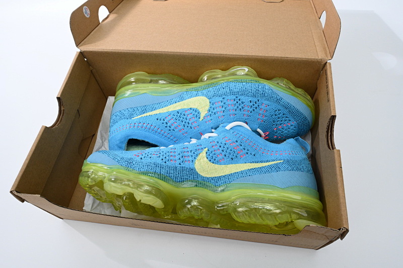 【BH9LL】蓝黄400 耐克2023大气垫跑鞋 DV1678-400 Nike AIR VAPORMAX 2023 FK Blue Yellow