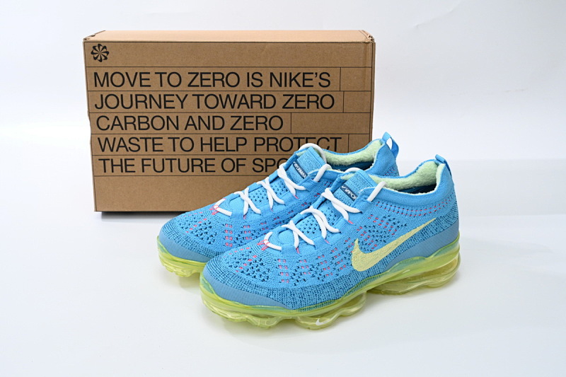 【BH9LL】蓝黄400 耐克2023大气垫跑鞋 DV1678-400 Nike AIR VAPORMAX 2023 FK Blue Yellow