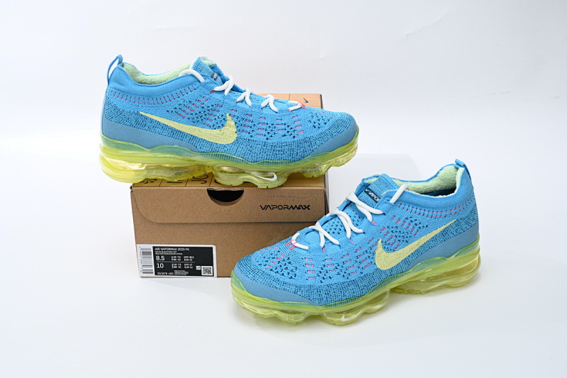 【BH9LL】蓝黄400 耐克2023大气垫跑鞋 DV1678-400 Nike AIR VAPORMAX 2023 FK Blue Yellow