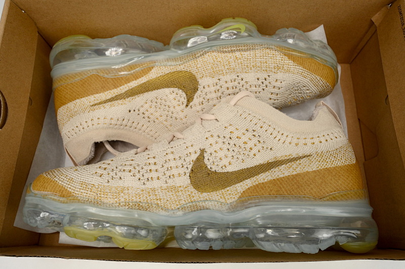 【BH9LL】卡其黄100 耐克2023大气垫跑鞋 DV1678-100 Nike AIR VAPORMAX 2023 FK Khaki