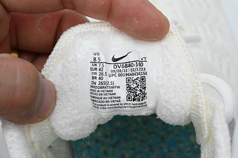 【BH9LL】灰白100 耐克2023大气垫跑鞋 DV6840-100 Nike AIR VAPORMAX 2023 FK Pale