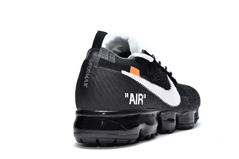 【BH0LL】全黑OW 2018联名减震气垫鞋 AA3831-001 OFF White x Nike Air VaporMax Black White