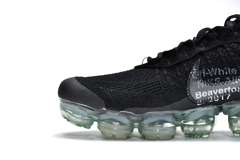 【BH0LL】黑白OW 2018联名减震气垫鞋 AA3831-002 OFF White x Nike Air VaporMax Black