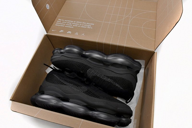【BH9LL】全黑 耐克2022大气垫跑鞋 DJ4702-002 Nike Air Max Scorpion FK Triple Black