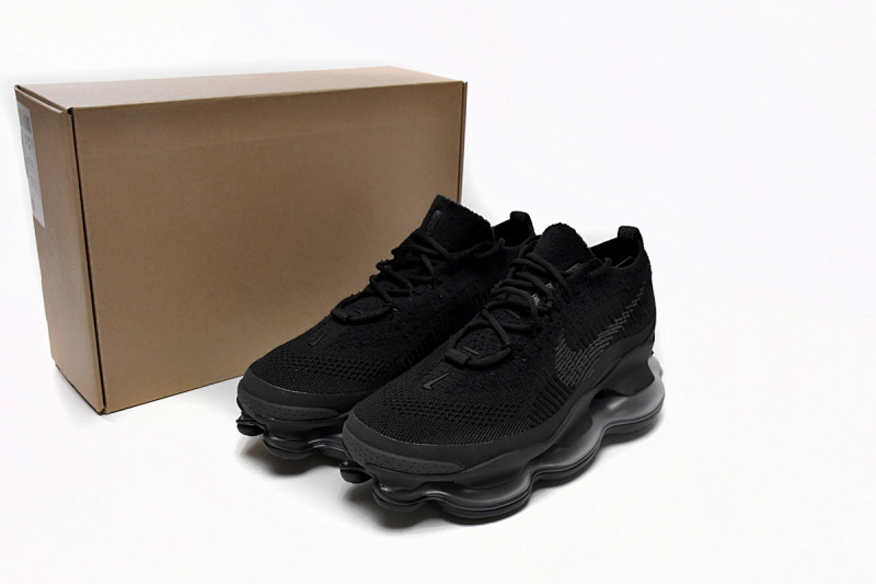 【BH9LL】全黑 耐克2022大气垫跑鞋 DJ4702-002 Nike Air Max Scorpion FK Triple Black