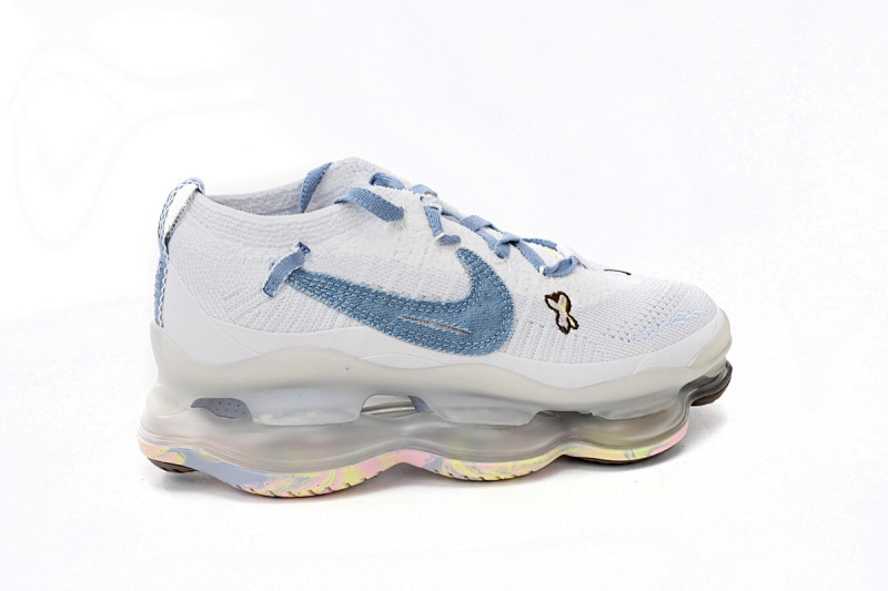 【BH9LL】牛仔白 耐克2022大气垫跑鞋 FJ7736-141 Nike Air Max Scorpion FK Denim White