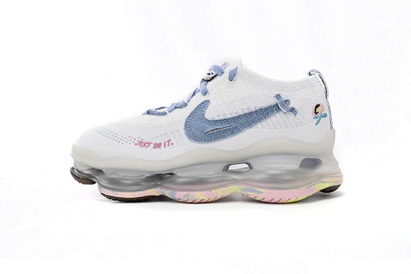 【BH9LL】牛仔白 耐克2022大气垫跑鞋 FJ7736-141 Nike Air Max Scorpion FK Denim White