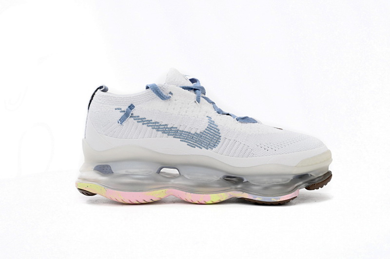 【BH9LL】牛仔白 耐克2022大气垫跑鞋 FJ7736-141 Nike Air Max Scorpion FK Denim White