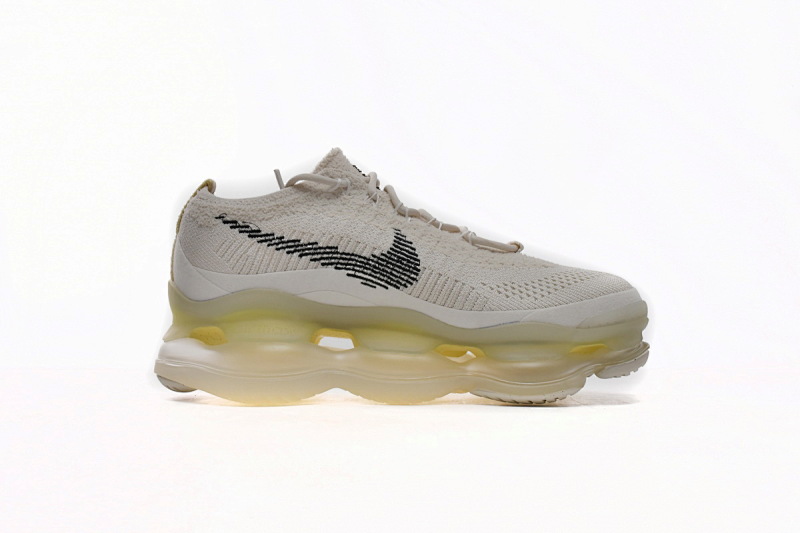 【BH9LL】米色 耐克2022大气垫跑鞋 DJ4701-001 Nike Air Max Scorpion FK Lemon Wash