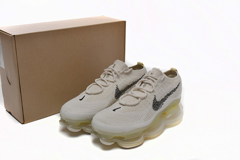 【BH9LL】米色 耐克2022大气垫跑鞋 DJ4701-001 Nike Air Max Scorpion FK Lemon Wash