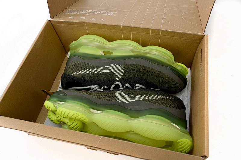 【BH9LL】军绿色 耐克2022大气垫跑鞋 DJ4701-300 Nike Air Max Scorpion FK Lemon Army Green