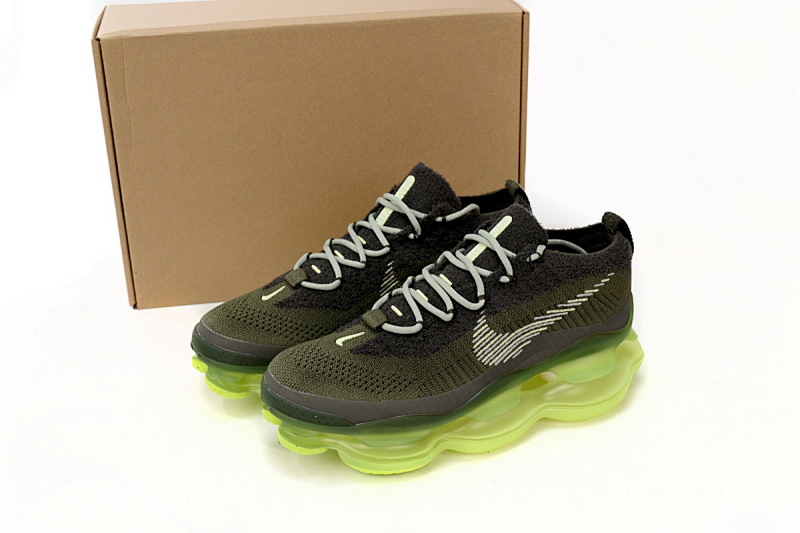 【BH9LL】军绿色 耐克2022大气垫跑鞋 DJ4701-300 Nike Air Max Scorpion FK Lemon Army Green
