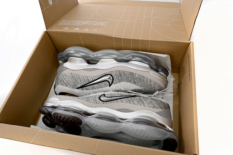 【BH9LL】灰银 耐克2022大气垫跑鞋 FD4612-001 Nike Air Max Scorpion FK Lemon Grey Silver