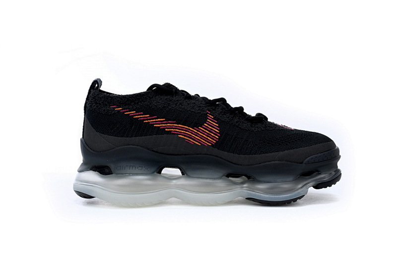 【BH9LL】灰红 耐克2022大气垫跑鞋 DZ0799-001 Nike Air Max Scorpion FK Black and GREY RED