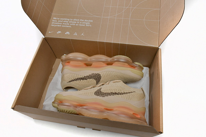 【BH9LL】黄色 耐克2022大气垫跑鞋 DJ4702-200 Nike Air Max Scorpion FK Wheat