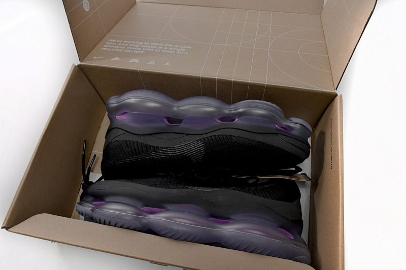 【BH9LL】黑紫 耐克2022大气垫跑鞋 DR0888-001 Nike Air Max Scorpion FK Black and Persian Violet
