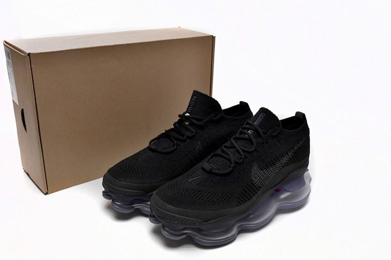 【BH9LL】黑紫 耐克2022大气垫跑鞋 DR0888-001 Nike Air Max Scorpion FK Black and Persian Violet