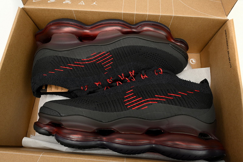 【BH9LL】黑红 耐克2022大气垫跑鞋 DJ4701-004 Nike Air Max Scorpion FK Black and Black Red