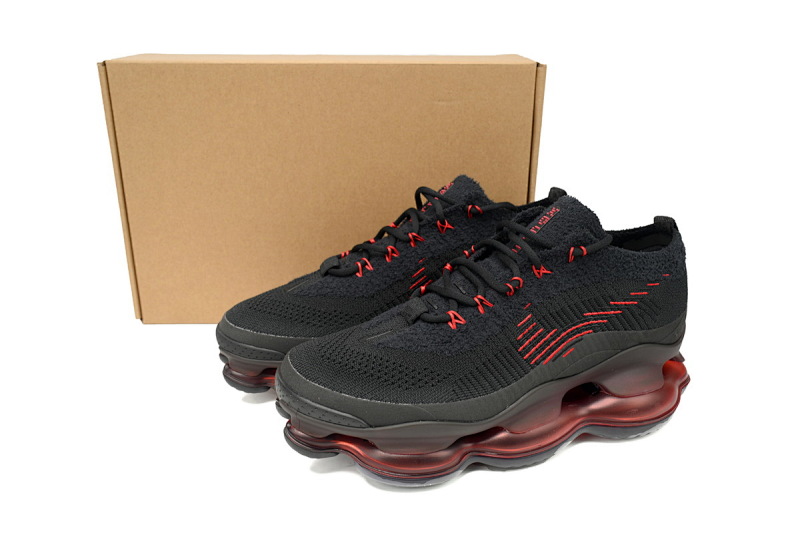 【BH9LL】黑红 耐克2022大气垫跑鞋 DJ4701-004 Nike Air Max Scorpion FK Black and Black Red