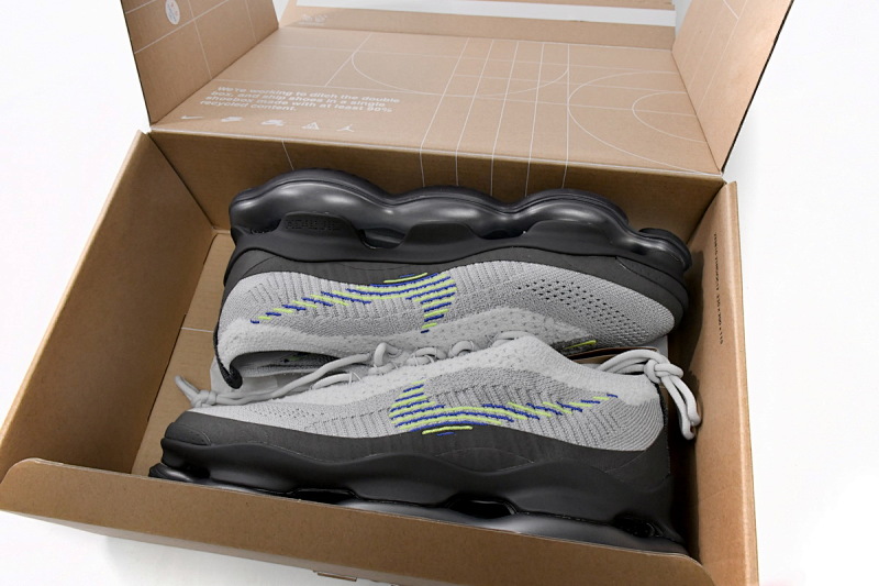 【BH9LL】黑白 耐克2022大气垫跑鞋 DJ4701-002 Nike Air Max Scorpion FK Wolf Grey
