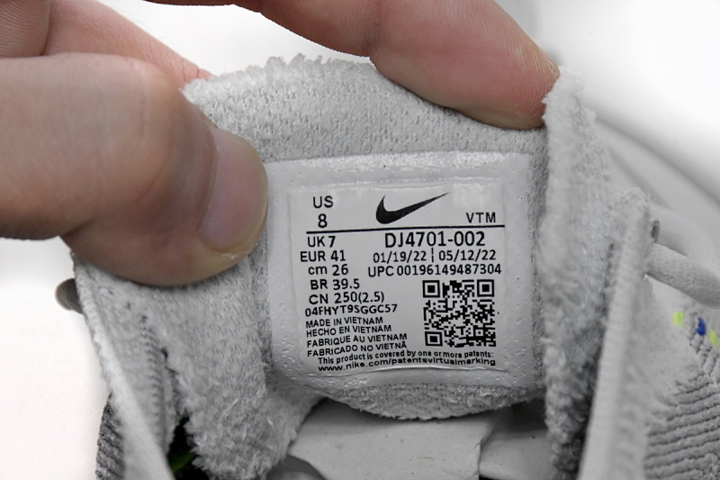 【BH9LL】黑白 耐克2022大气垫跑鞋 DJ4701-002 Nike Air Max Scorpion FK Wolf Grey